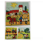 3 Tile Puzzles - Farm